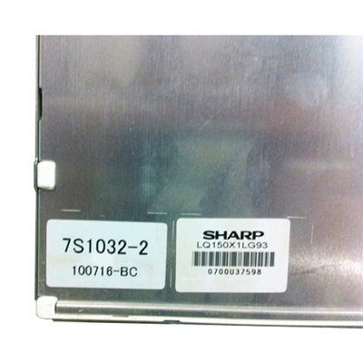 LQ150X1LG93 แผงแสดงผล LCD อุตสาหกรรมขนาด 15.0 นิ้วดั้งเดิม