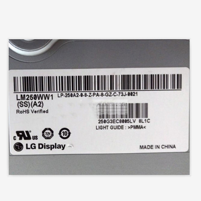25.0 นิ้วจอ LCD Tft LM250WW1-SSA2 Lg จอภาพเดสก์ท็อปดั้งเดิม