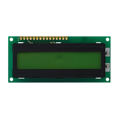 2.4 นิ้ว 16 ตัวอักษร × 1 บรรทัด LCD โมดูล DMC-16105NY-LY-ANN หน้าจอ lcd