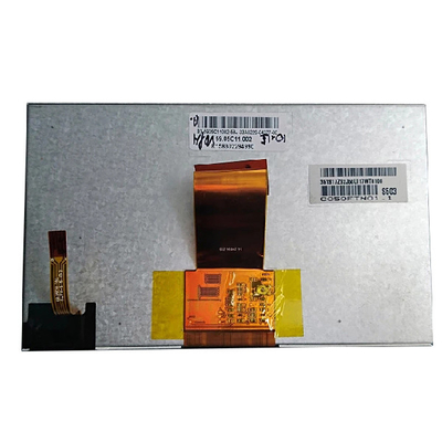 C050FTN01.0 หน้าจอแสดงผล LCD ขนาด 5.0 นิ้วดั้งเดิมสำหรับระบบนำทาง GPS ในรถยนต์สำหรับ AUO
