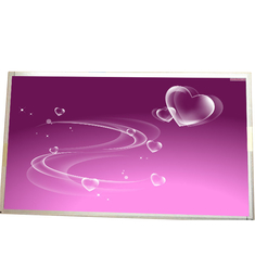 M185XW01 VF AUO แผง TFT LCD 1366X768 อินเทอร์เฟซ LVDS WXGA TFT Display