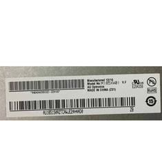 M185XW01 VF AUO แผง TFT LCD 1366X768 อินเทอร์เฟซ LVDS WXGA TFT Display