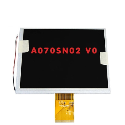 ราคาดี A070SN02 V0 7.0 นิ้ว 250 cd / m2 800 * 600 แผ่นจอ LCD ออนไลน์