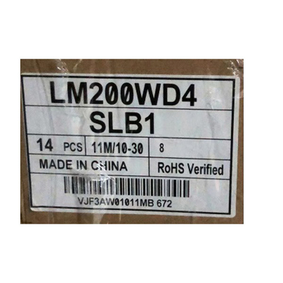 ราคาดี LM200WD4-SLB1 20.0 นิ้ว 1600 * 900 IPS จอจอ LCD ออนไลน์