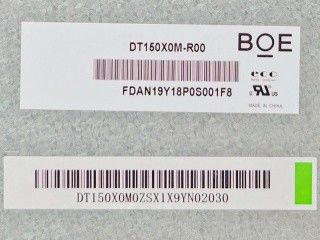 ราคาดี 15 นิ้ว 1024*768 DT150X0M-R00 แผ่นจอ LCD สําหรับอุตสาหกรรม ออนไลน์