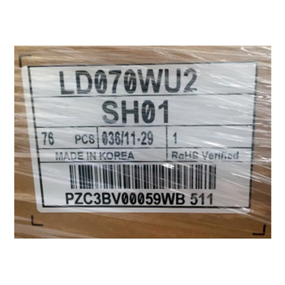 ราคาดี LD070WU2-SH01 7.0 นิ้ว 1200 * 1920 60Hz จอจอ LCD ออนไลน์