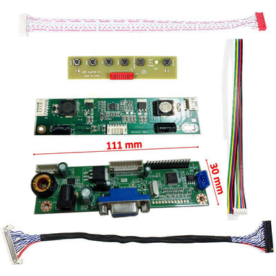 คุณภาพ LVDS อุปกรณ์เสริมสำหรับหน้าจอ LCD 30'' LCD Driver Board 1920x1080 IPS โรงงาน