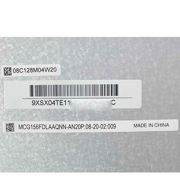 Kyocera Vertical Stripe 15.6 นิ้ว LCD บานหน้าต่าง MCG156FDLAAQNN-AN20 1920*1080 TFT-LCD หน้าจอแสดงผล
