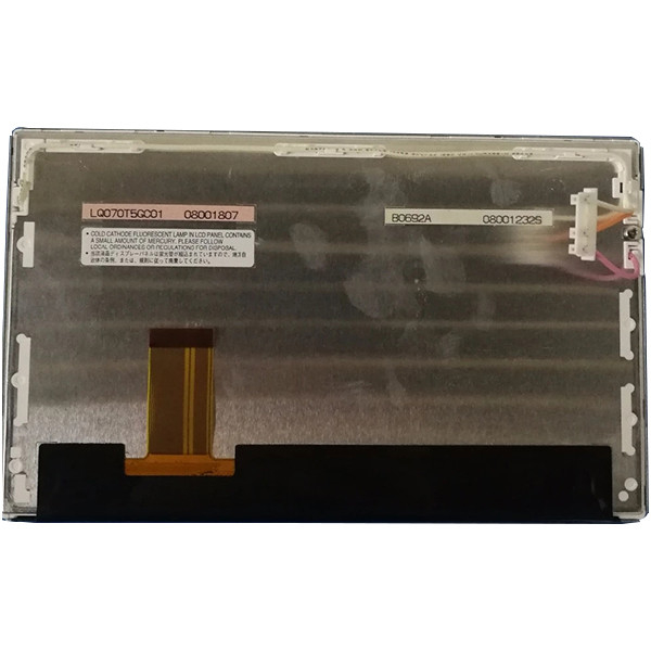 LQ070T5GC01 ของแท้ในคลัง 7.0 นิ้ว LCD Display Screen สําหรับรถ GPS การนําทาง