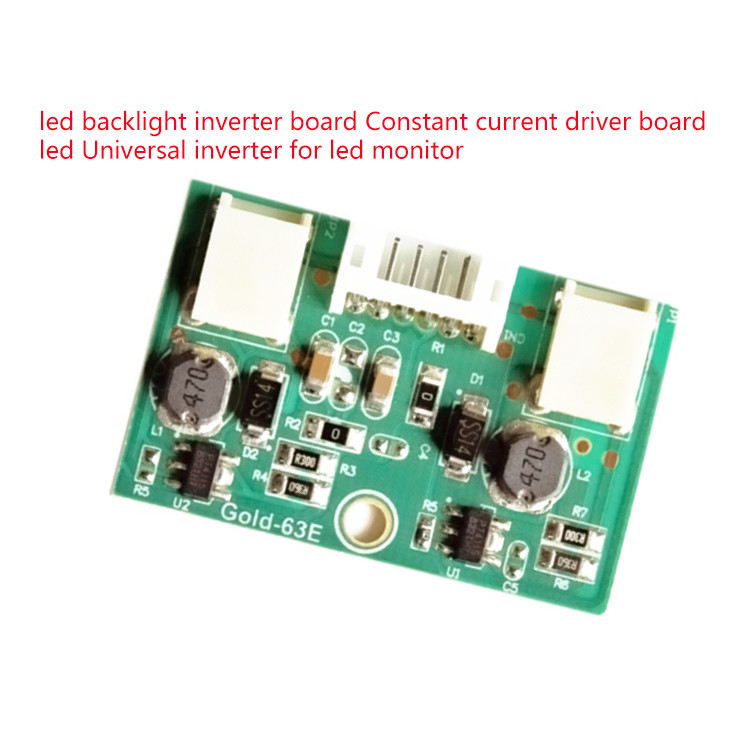 จอภาพ LED อุปกรณ์เสริมหน้าจอ LCD อินเวอร์เตอร์ LED สากล 10V-30V
