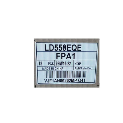 ราคาดี LD550EQE-FPA1 51 ปิน 3840*2160 หน้าจอ LCD 60Hz ออนไลน์