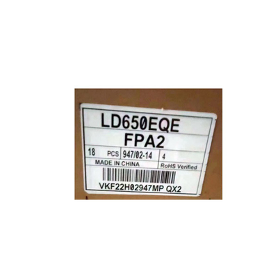 ราคาดี LD650EQE-FPA2 ใหม่ 65.0 นิ้ว 3840*2160 จอจอ LCD ออนไลน์