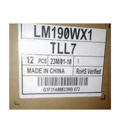 ราคาดี LM190WX1-TLL7 19.0 นิ้ว LCD Panel 1440*900 LCD Module Display ออนไลน์