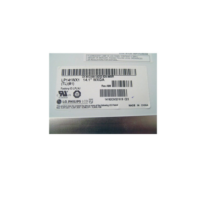 ราคาดี LP141WX1-TL01 14.1 นิ้ว 1280 * 800 โมดูลจอ LCD สําหรับคอมพิวเตอร์ ออนไลน์