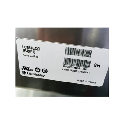 ราคาดี LC860EQD-FJF1 86.0 นิ้ว 4K IPS จอจอ LCD ออนไลน์
