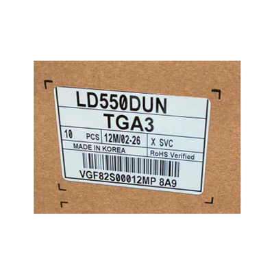 ราคาดี LD550DUN-TGA3 55.0 นิ้ว 1920*1080 จอจอ LCD สําหรับกําแพงวีดีโอ ออนไลน์