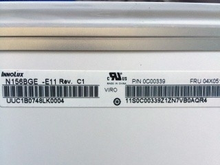 ราคาดี 1366*768 N156BGE-E11 15.6 นิ้ว 200 cd/m2 จอจอ LCD ออนไลน์