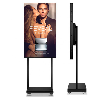 ราคาดี 4K 49 นิ้วตั้งพื้น lCD โฆษณาแสดง 16.7M ออนไลน์