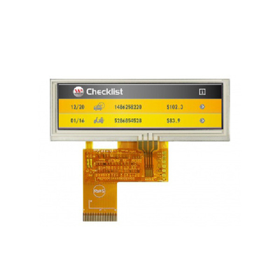 480x128 IPS Winstar แถบยืดจอ LCD TFT 3.9 นิ้ว WF39BTZASDNN0
